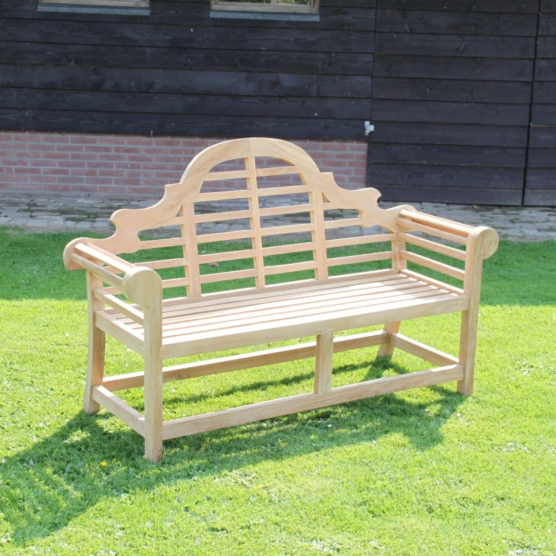 Tuinbank Marlboro | Naturel Teakhout - Afbeelding 5