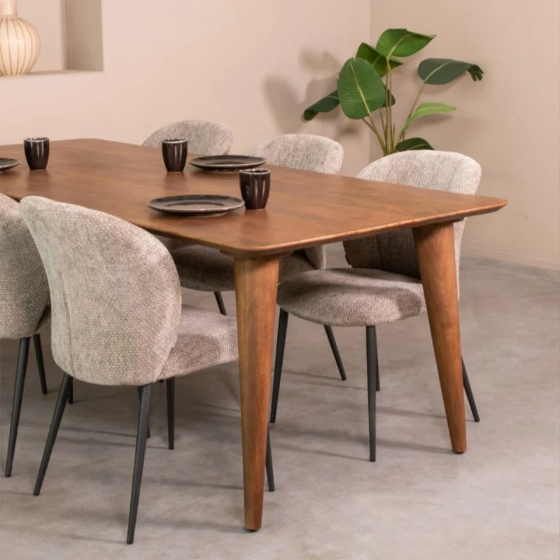 Eettafel Fly | Naturel Mangohout - Afbeelding 3