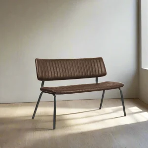 Eetkamerbank Gusto | Bruin PU-Leder