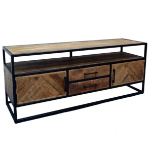Stoere tv meubel mango 150 cm