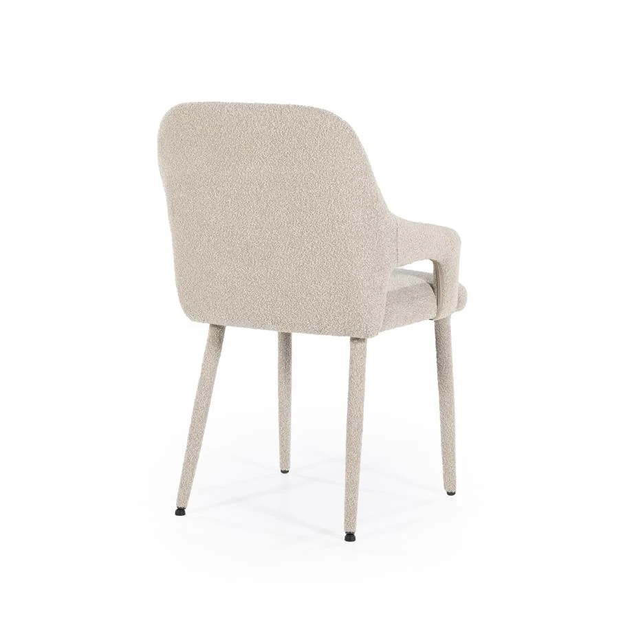 Eetkamerstoel Fika | Taupe Stof - Afbeelding 9
