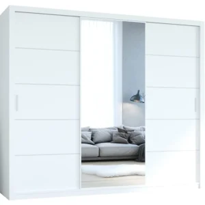 Kledingkast Vasto 250 Wit