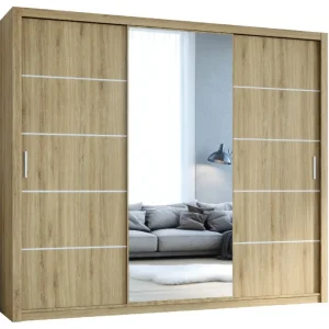 Kledingkast Vasto 250 Eiken