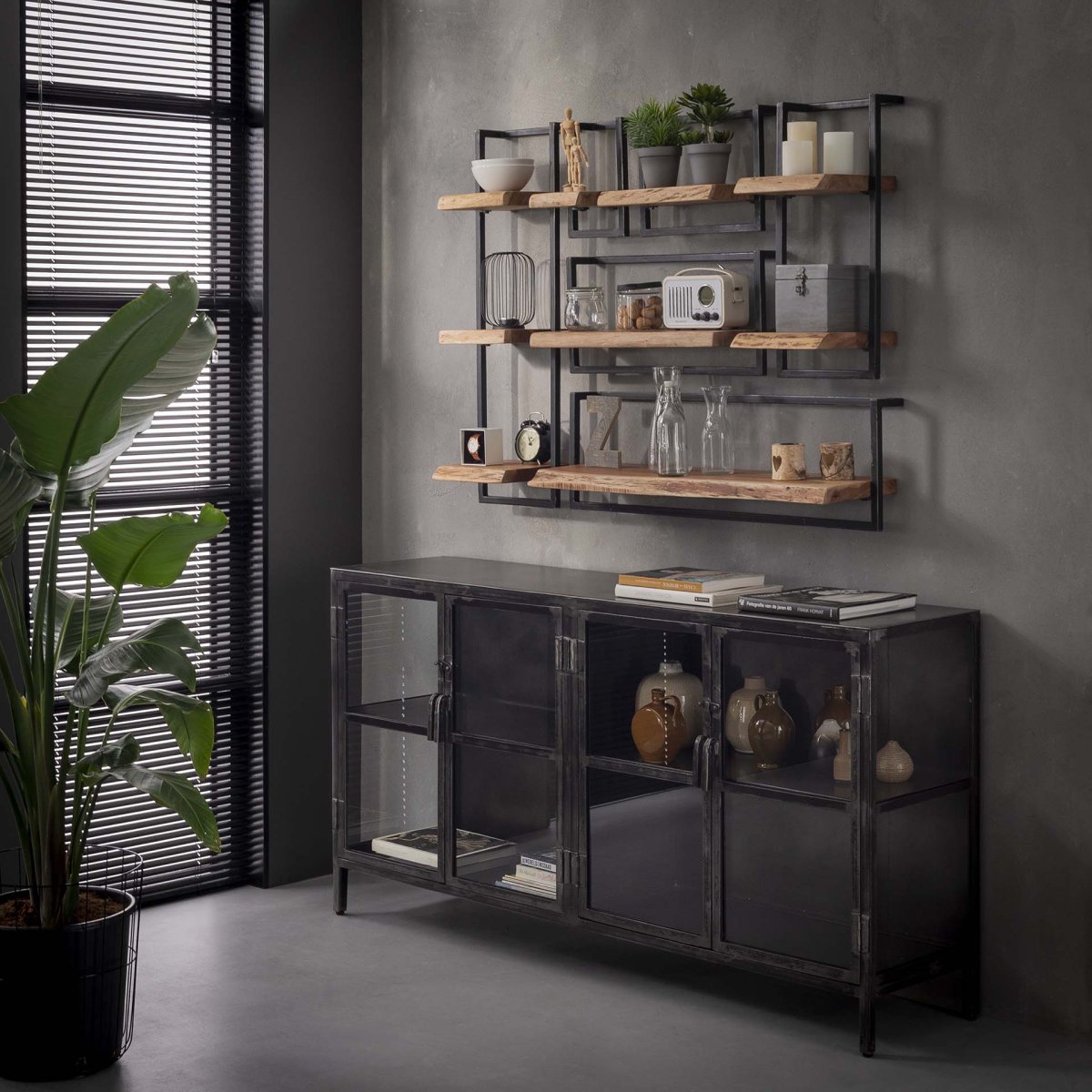 Wandplank Edge 100 | Massief Acacia Naturel - Afbeelding 4