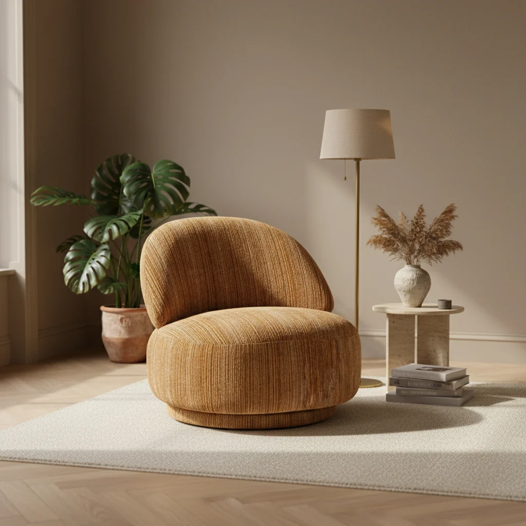Fauteuil FineLine | Mosterd