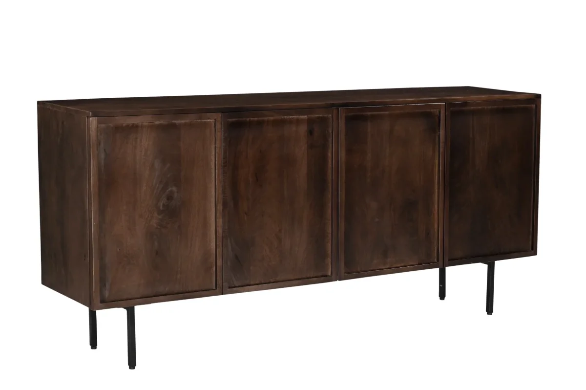 Dressoir Elan | Bruin Mangohout - Afbeelding 3