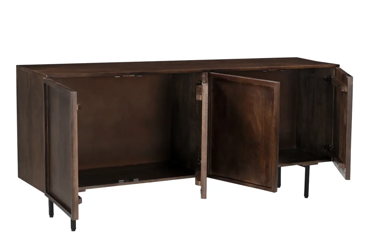 Dressoir Elan | Bruin Mangohout - Afbeelding 6