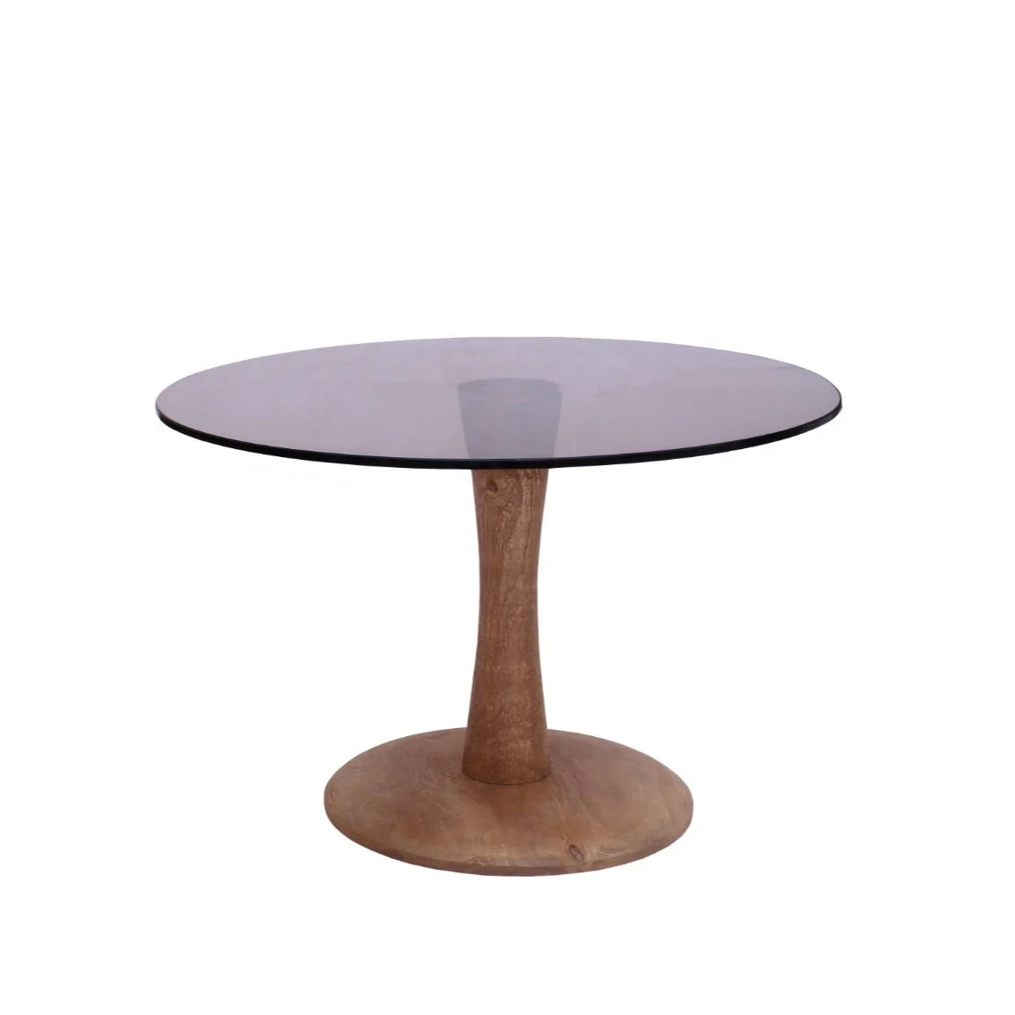 Bijzettafel Brix | Bruin Glas - Afbeelding 3