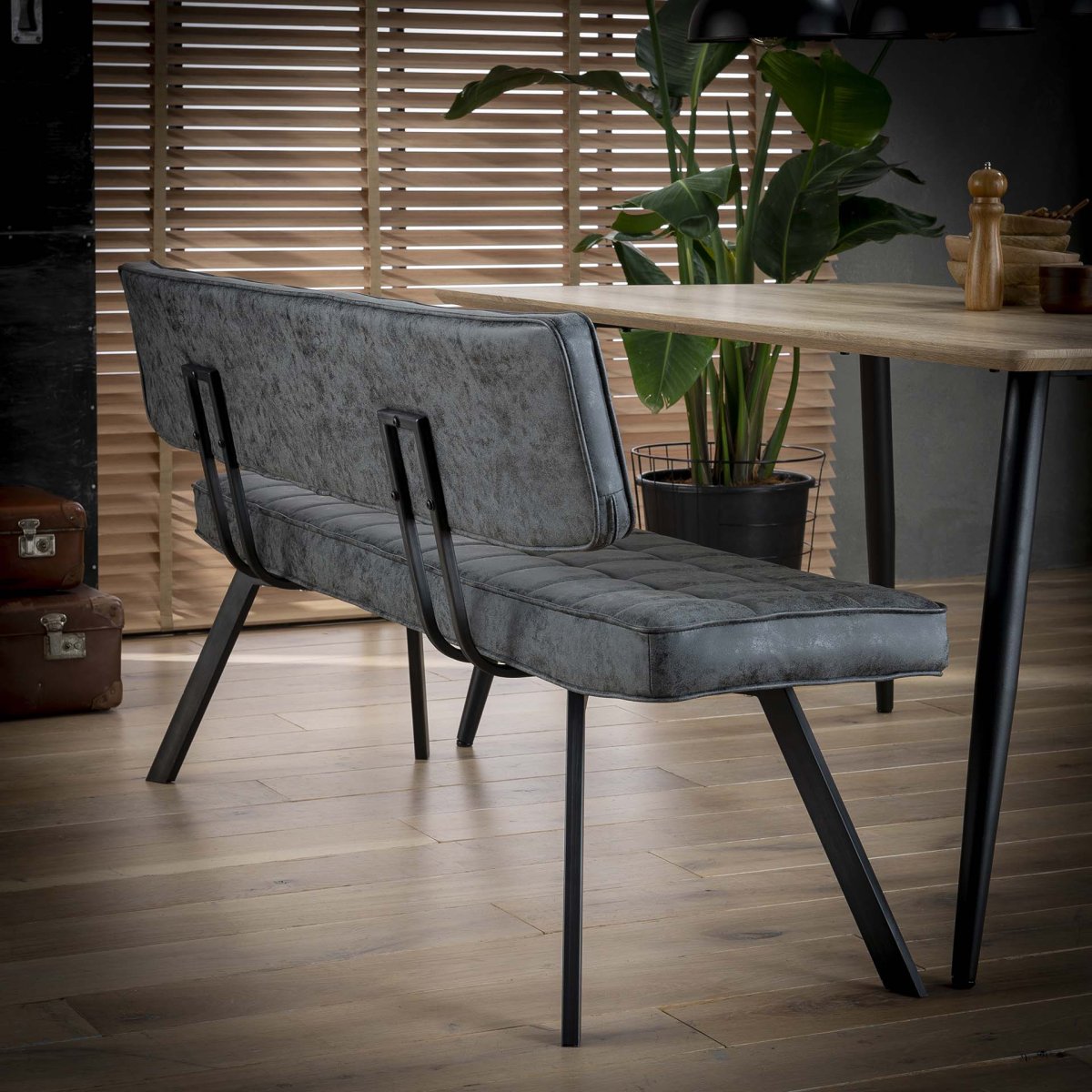Eetkamerbank Frits | Magazijn leegverkoop - Afbeelding 5
