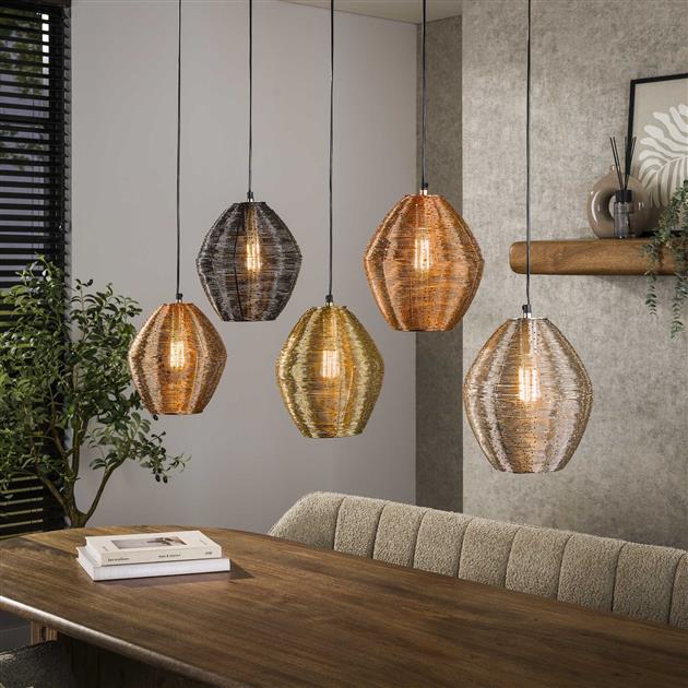 Hanglamp David | 5-Lichts