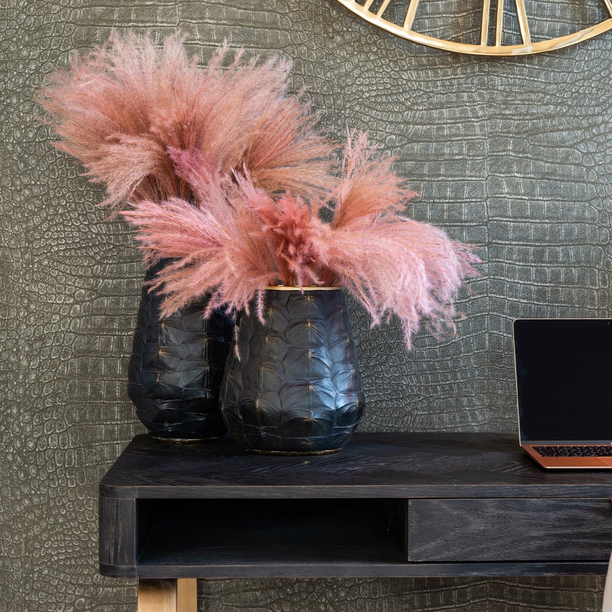 Bureau Blackbone | Zwart Eikenhout - Afbeelding 4