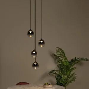 Hanglamp Tamino | Zwart Metaal