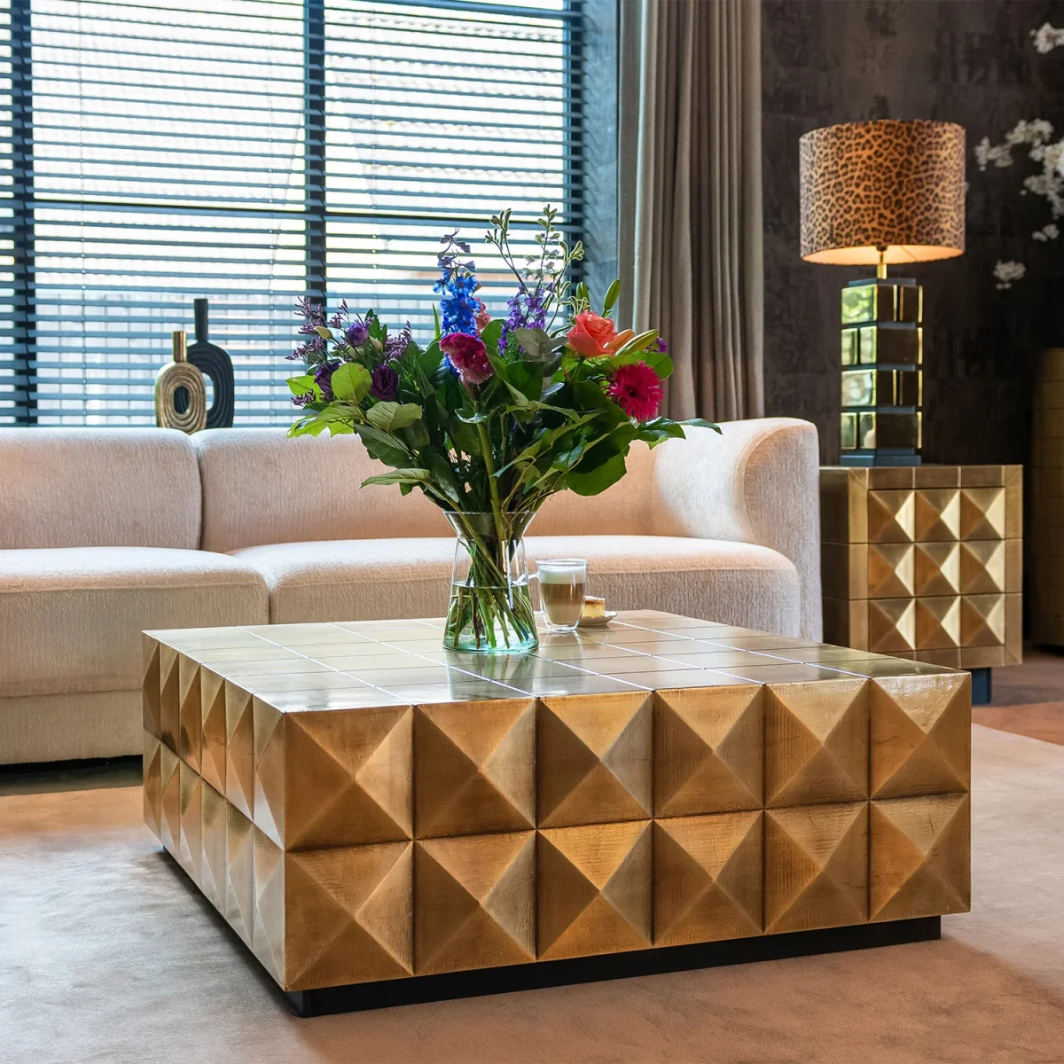 Salontafel Collada | Brushed Gold - Afbeelding 3