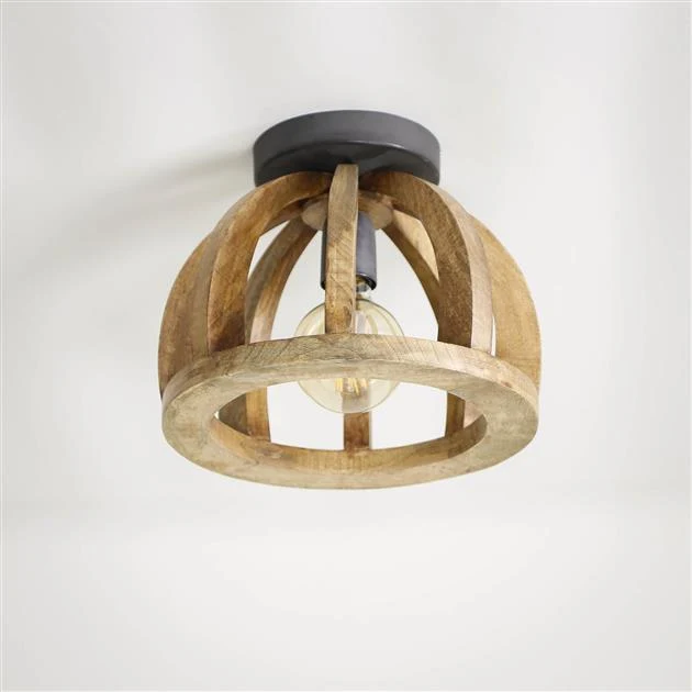 Plafondlamp Pip | Mangohout - Afbeelding 3