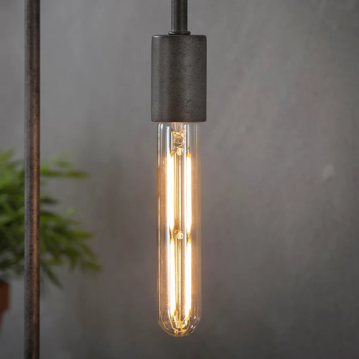 Lichtbron LED Filament Buis 18,5 | Amberkleurig Glas