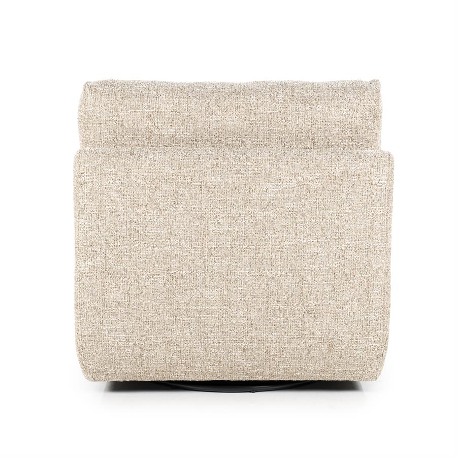 Fauteuil Lucia | Taupe Stof - Afbeelding 8