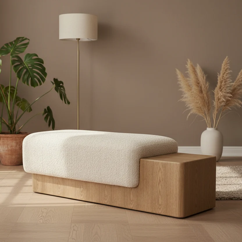 Halbank George | Beige Flou