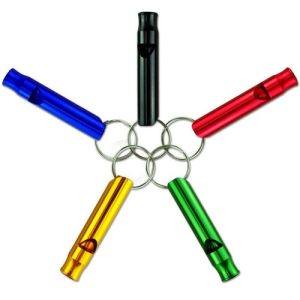 Aluminium fluit sleutelhanger