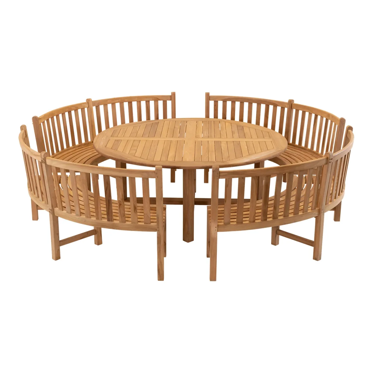 Tuinbank Round | Teak - Afbeelding 8