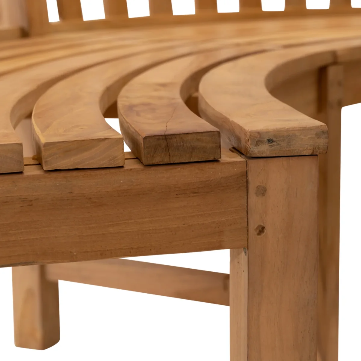 Tuinbank Round | Teak - Afbeelding 6