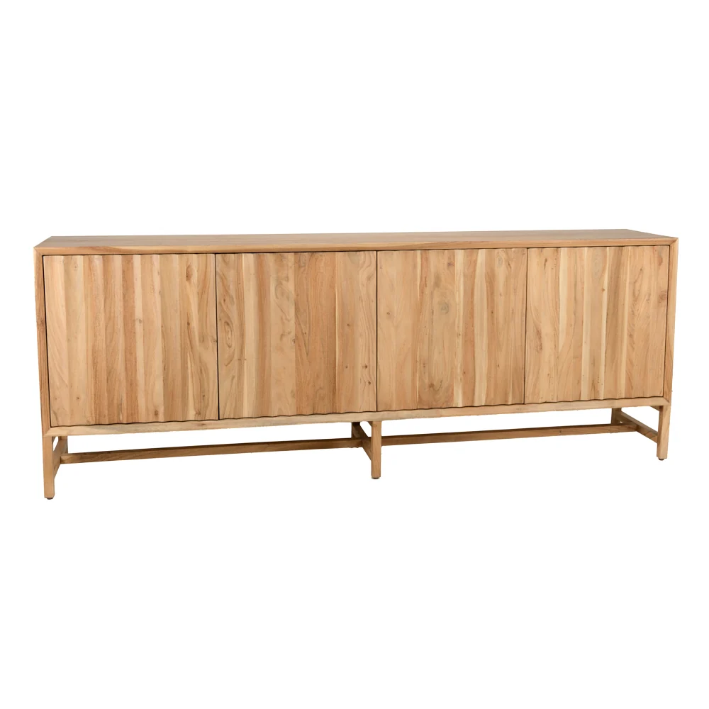 Dressoir Crotone | Naturel Acaciahout - Afbeelding 3