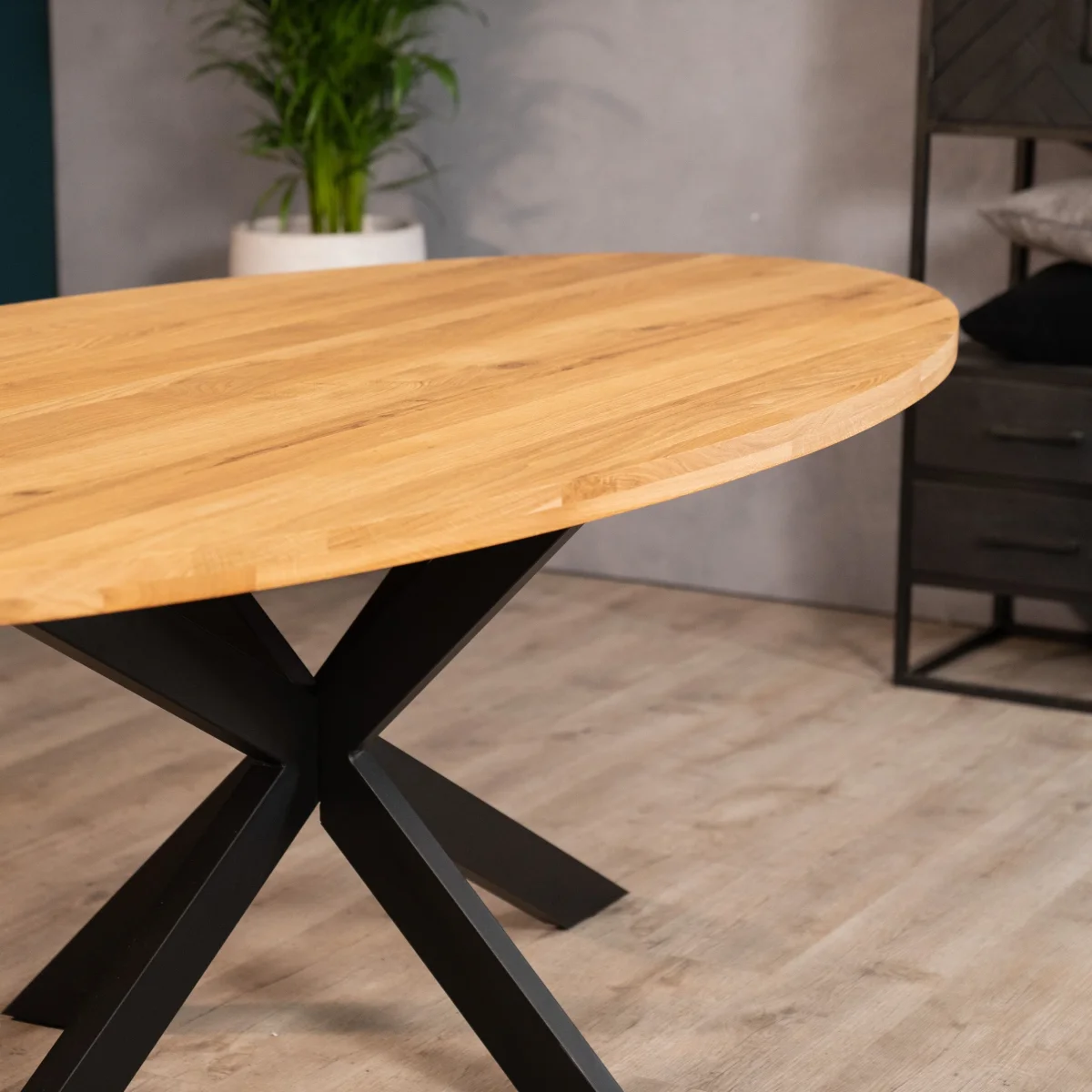 Eettafel Vigo | Eikenhout | Geolied - Afbeelding 7