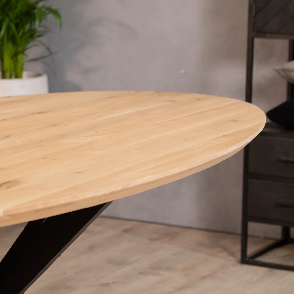 Eettafel Vigo | Eikenhout | Basic | Magazijn leegverkoop - Afbeelding 7