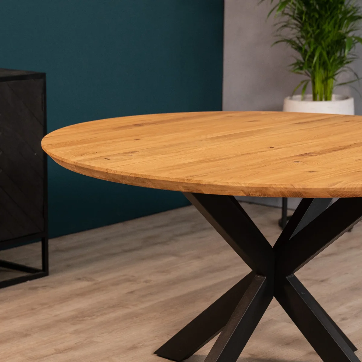 Eettafel Elin | Eikenhout | Geolied - Afbeelding 7