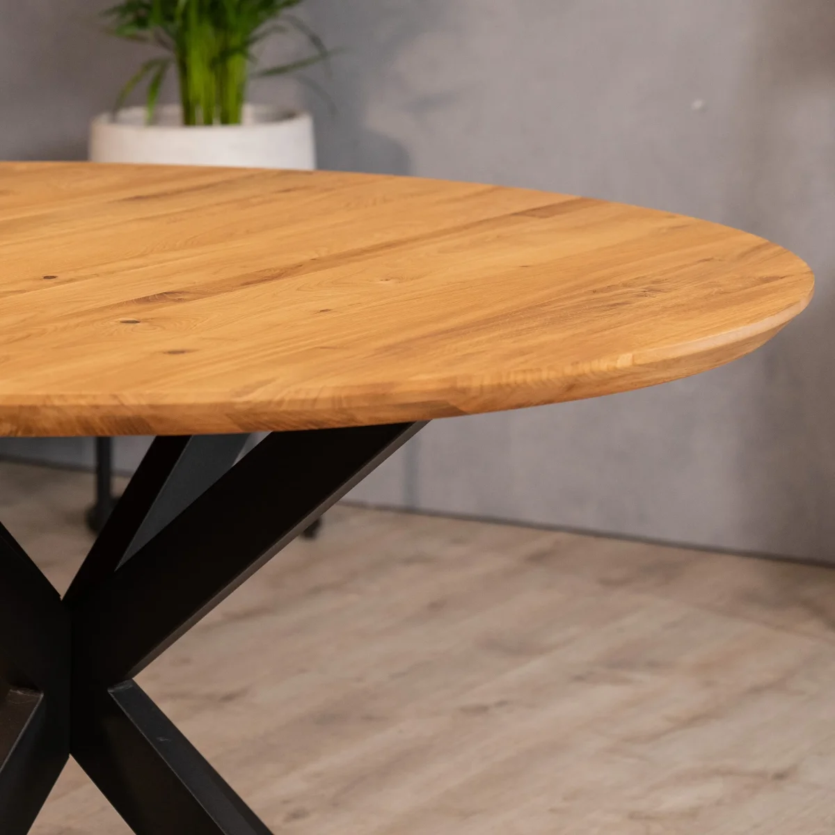 Eettafel Elin | Eikenhout | Geolied - Afbeelding 9