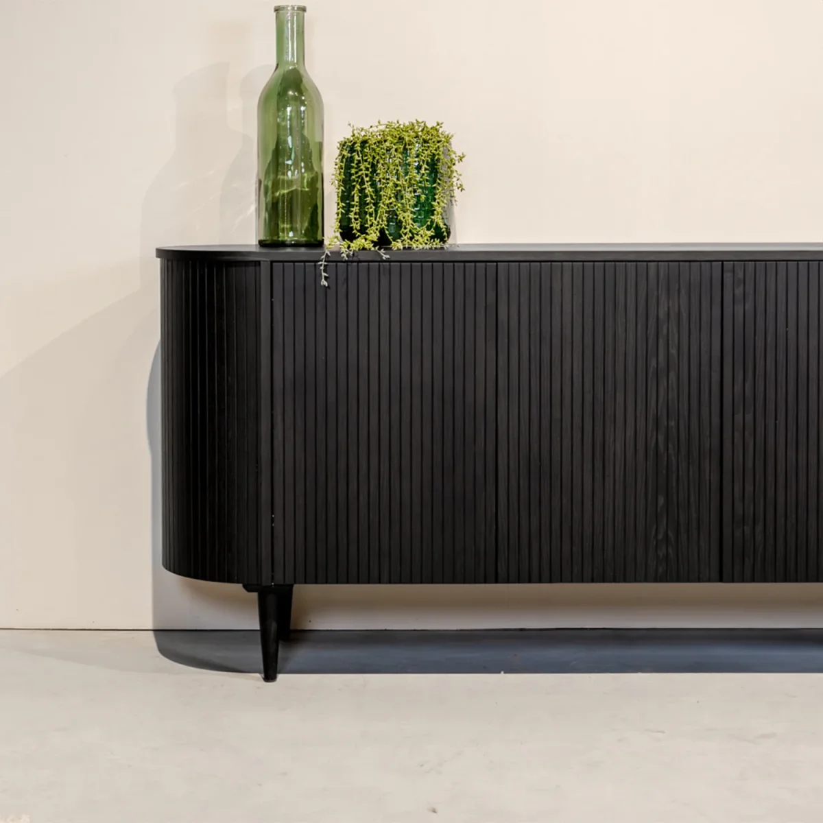 Dressoir Oliva | Zwart Eikenhout | Magazijn leegverkoop - Afbeelding 5