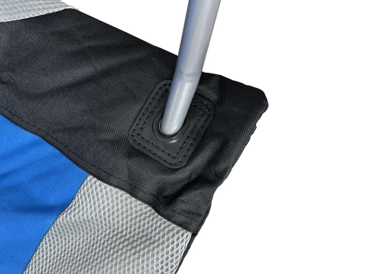 VDD – campingstoel – vouwstoel – campingstoel opvouwbaar – camping stoel – campingstoelen – campingstoel opvouwbaar – opvouwbaar – bekerhouder – blauw - Afbeelding 4