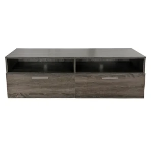 TV meubel kast – dressoir – 120 cm breed – bruin grijskleurig