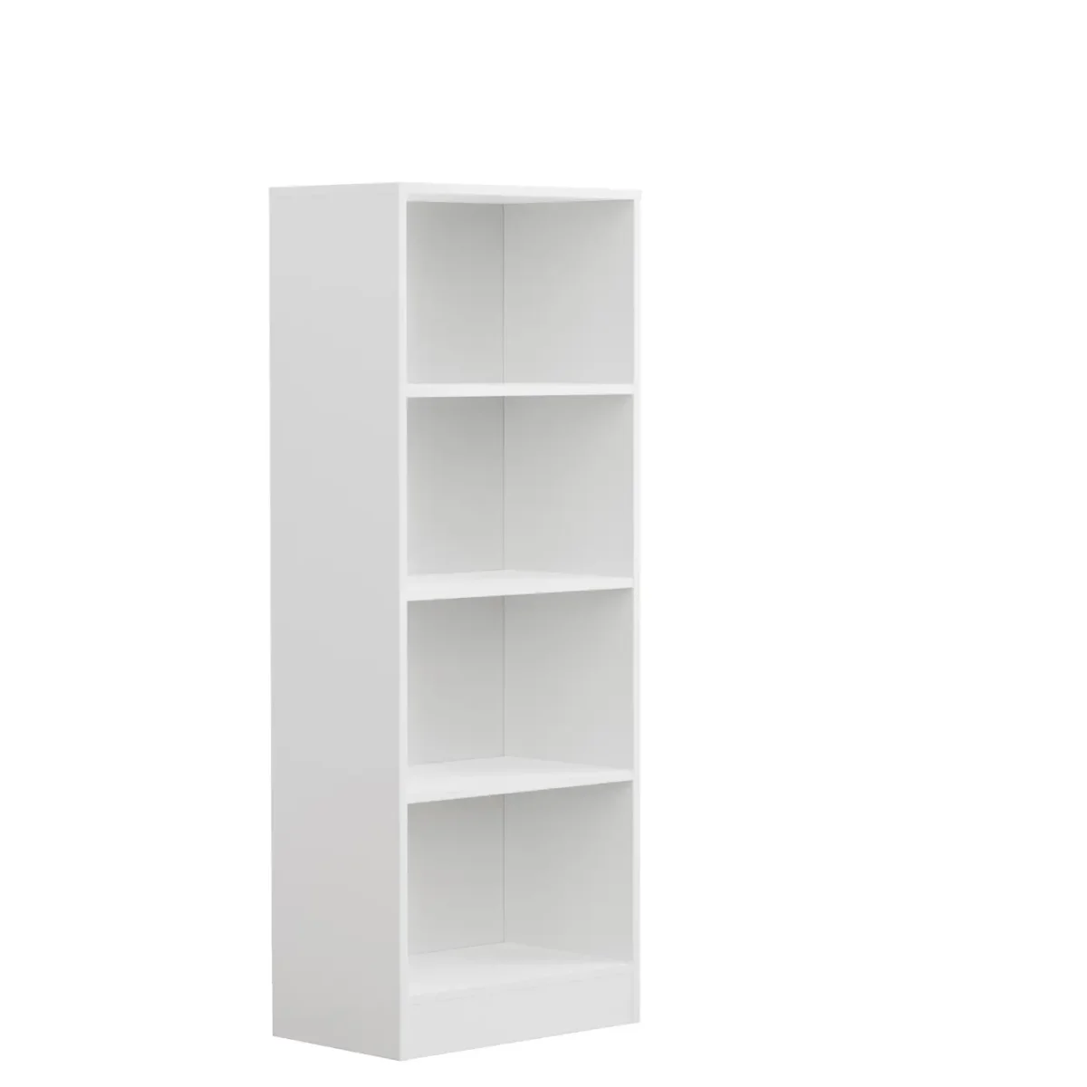 VDD – Vakkenkast – Vakken Kast – Vakkenkast Open – Wandkast – Vakkenkast Wit – 50x30x130 cm – Wit - Afbeelding 2