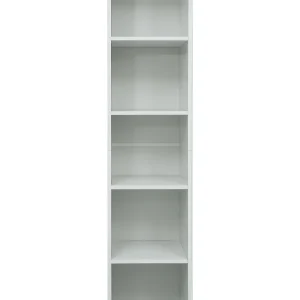Badkamerkast 5 open vakken – kolomkast badkamer slaapkamer hal