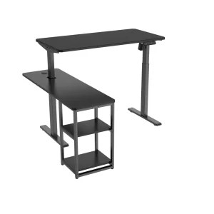 Elektrisch verstelbaar hoekbureau – elektrisch verstelbaar bureau – in hoogte verstelbaar bureau – hoekbureau