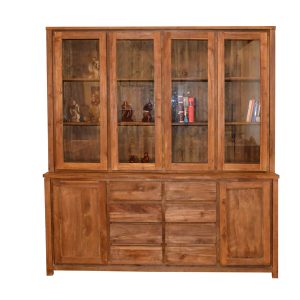 Megga vitrinekast 200 gerecycled teak
