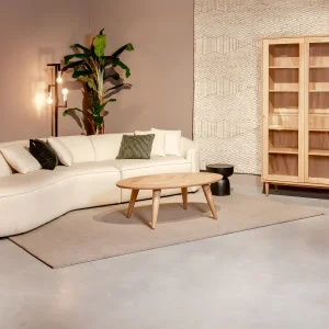 Vloerkleed Wolly | Taupe Wol | 200x300 cm
