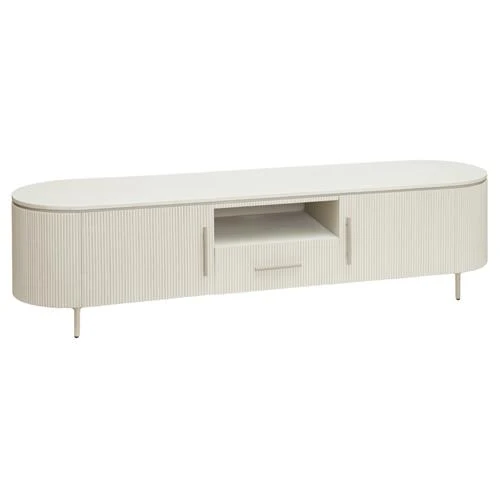 TV-Meubel Corbetta | Wit Hout - Afbeelding 3
