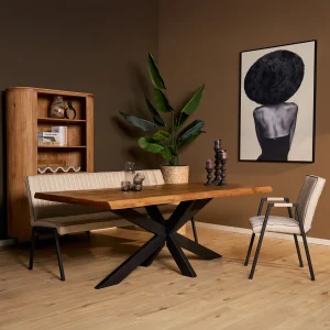Eettafel Boston | Boomstamtafel