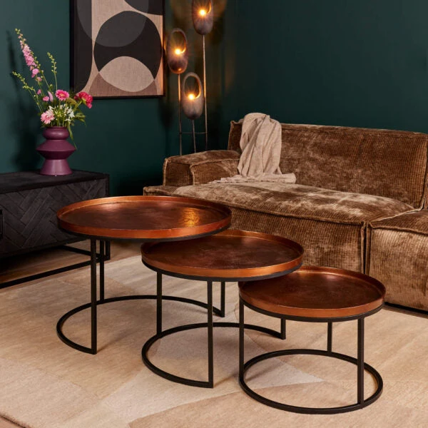 Salontafel Set Clive - Afbeelding 2