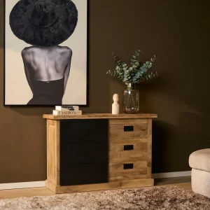 Ladekast Noa | Naturel Mangohout
