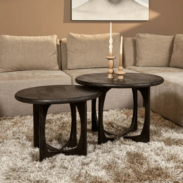 Salontafel Milou | Zwart - Afbeelding 2