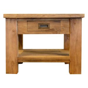 Sanur teak salontafel 60 cm (product alleen op bestelling verkrijgbaar).