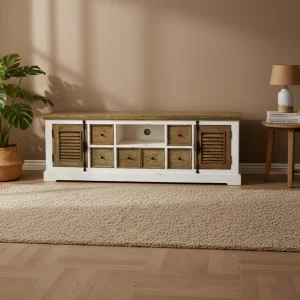 Tv-meubel Amanda | Wit