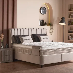 Bed Bristol | Opbergbed | Inclusief Matras & Topper