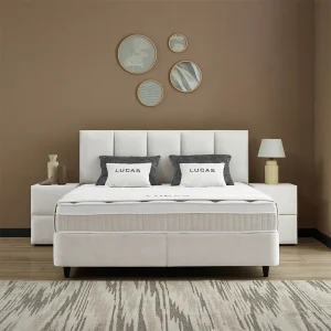 Bed Lucas | Opbergbed | Inclusief Matras & Topper