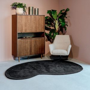 Vloerkleed Mody | Antraciet | 160x230 cm