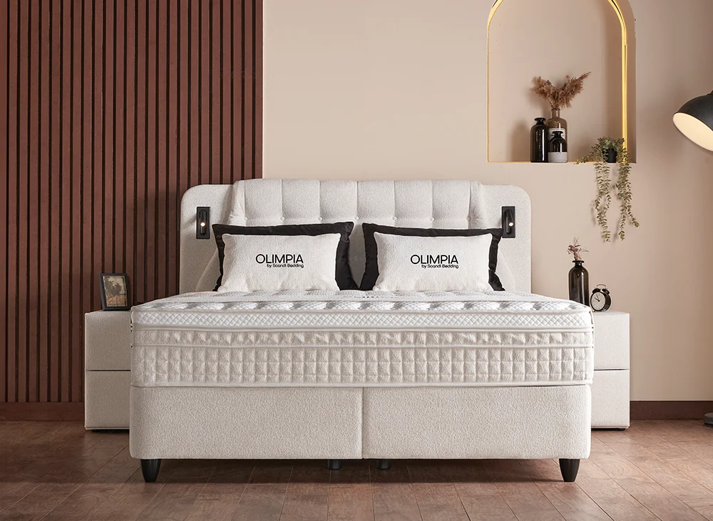 Bed Olimpia | Opbergbed | Inclusief Matras & Topper - Afbeelding 3
