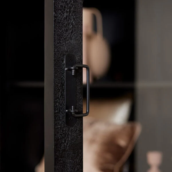 Vitrinekast Britt Black - Afbeelding 3