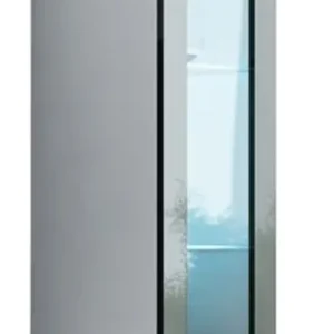 Kolomkast Bobbie Glas Grijs